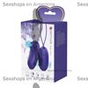 Kit bala vibradora mas succionador con carga USB